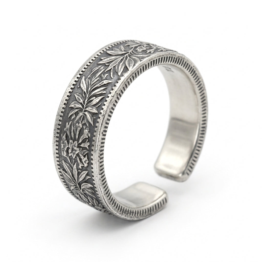 "FACE VALUE" COIN RING