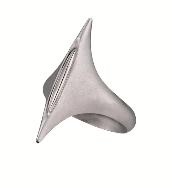 "CUTTING EDGE" SERPENT BLADE RING