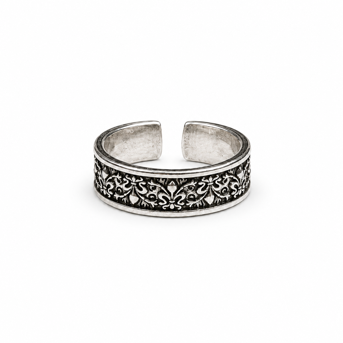"OLD FAITH" FLEUR DE LIS RING
