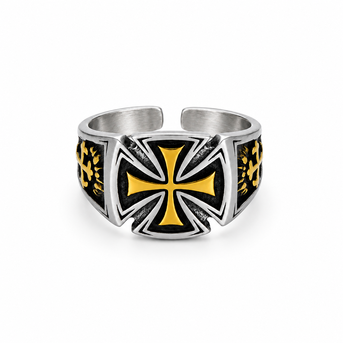 "IRON CROSS" SIGNET RING