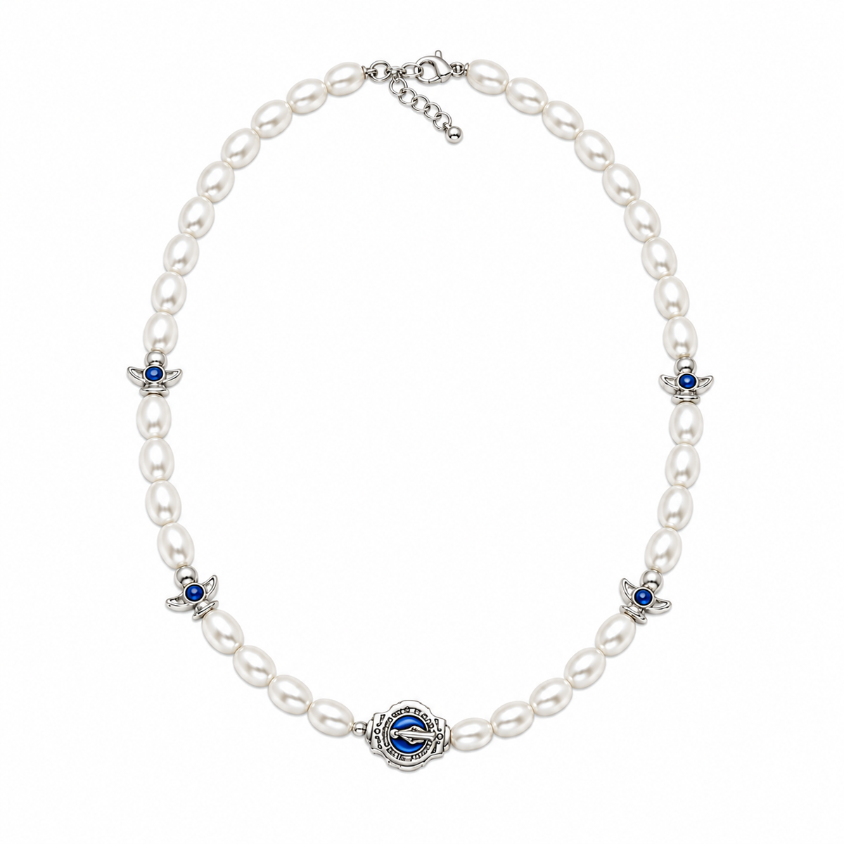 "SAINT & SINNER" PEARL NECKLACE