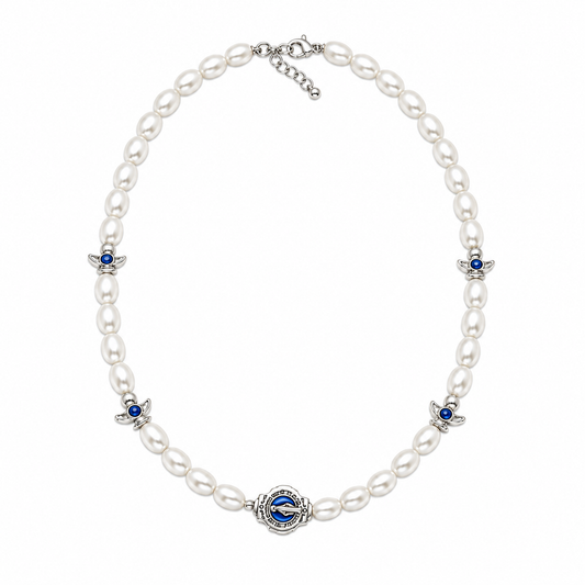 "SAINT & SINNER" PEARL NECKLACE
