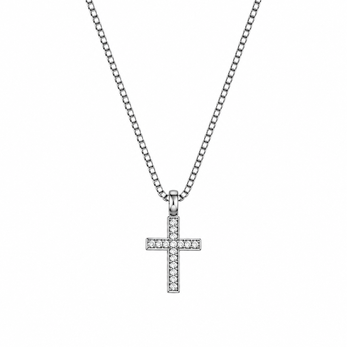 "CONFESSION" CROSS NECKLACE